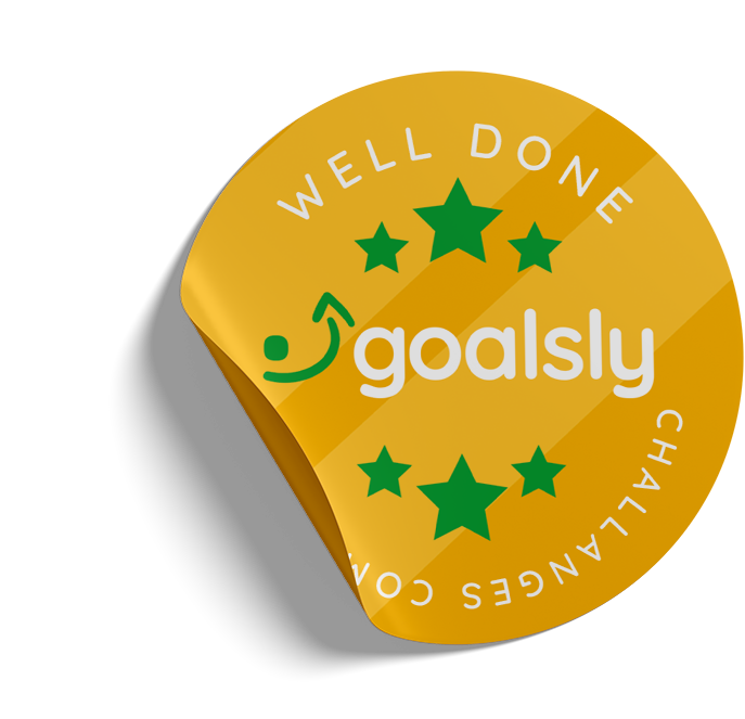 Certified Goalsly sticker